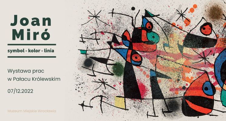 Plakat Joan Miró. STYL – KOLOR – LINIA