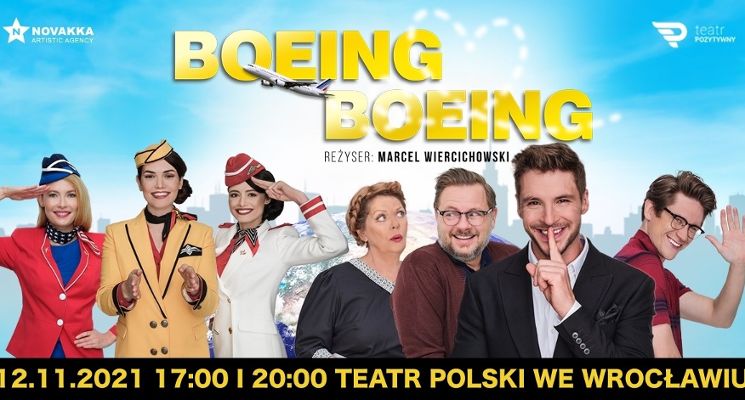 Plakat Spektakl: Boeing Boeing