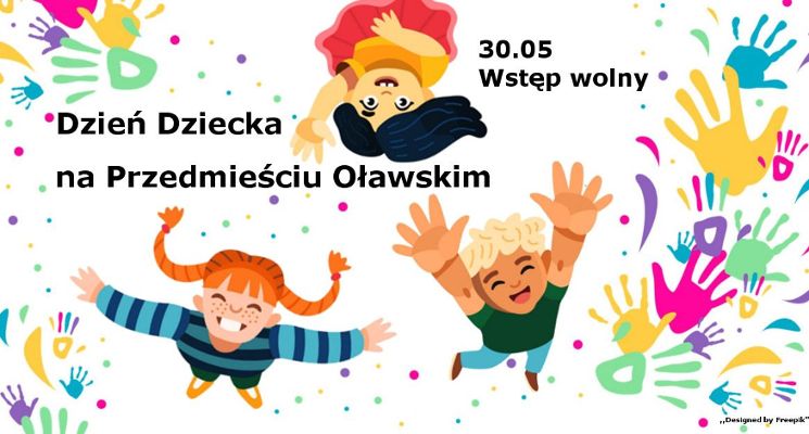 Plakat Dzień Dziecka na Przedmieściu Oławskim