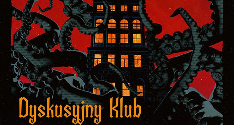 Plakat Dyskusyjny Klub Książki Grozy