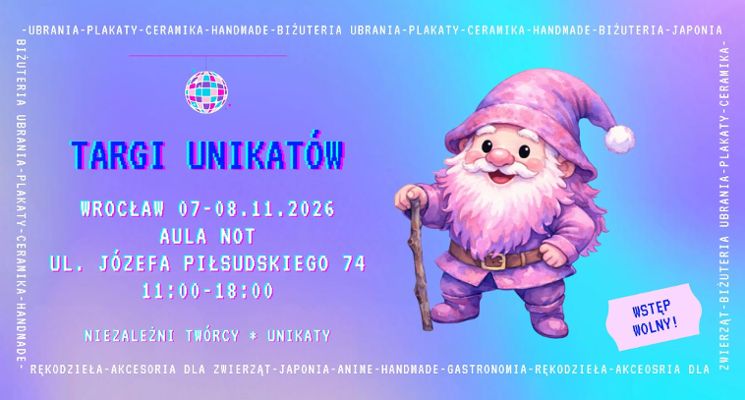 Plakat Targi Unikatów