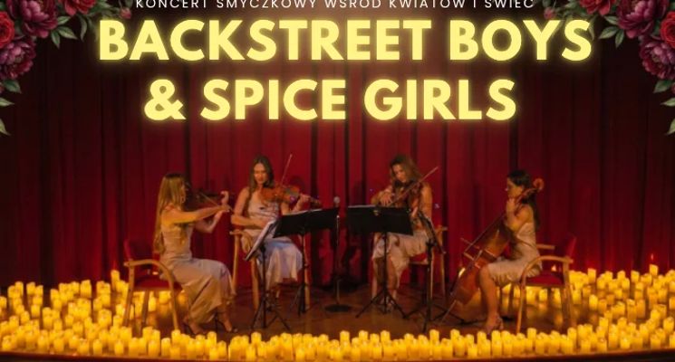 Plakat Wrocław Koncert wśród kwiatów i świec: Backstreet Boys & Spice Girls