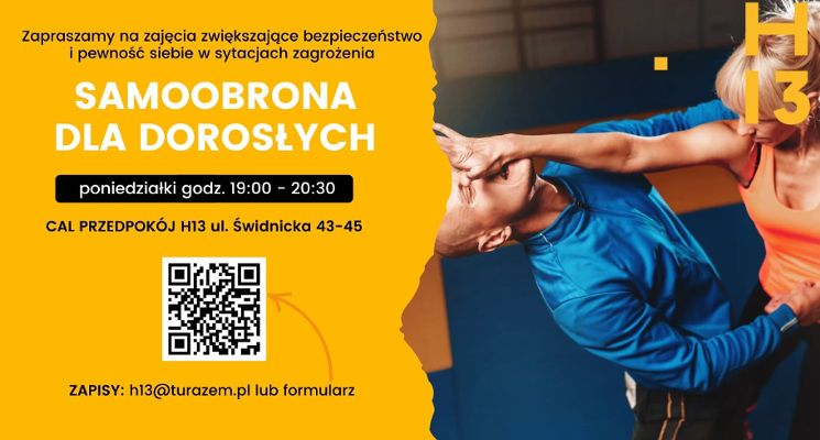 Plakat Samoobrona dla dorosłych