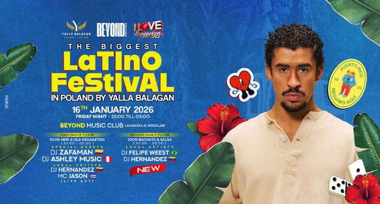 Plakat Latino Festiwal