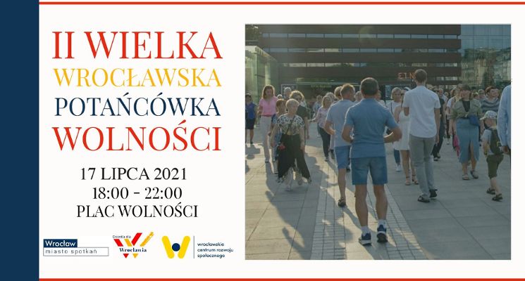 Plakat II Wielka Wrocławska Potańcówka