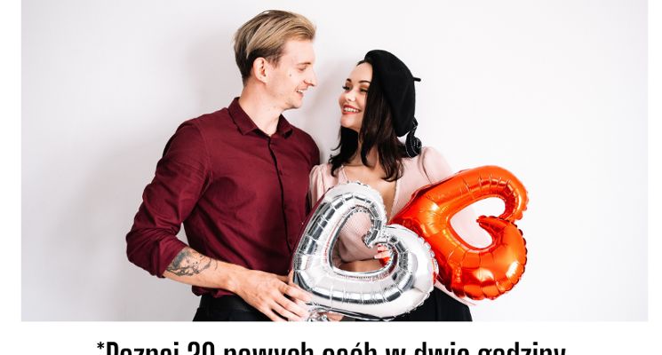 Plakat Speed Dating. Szybkie Randki – Wrocław