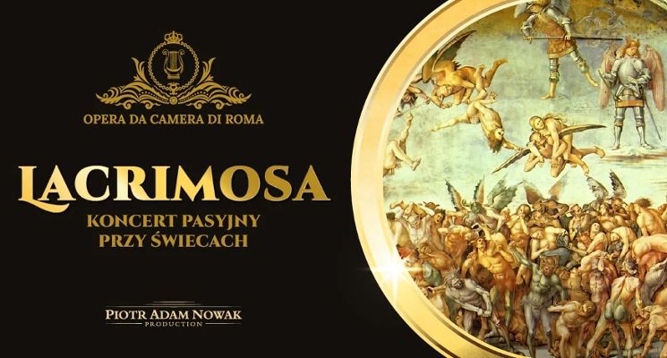 Plakat Lacrimosa – koncert pasyjny