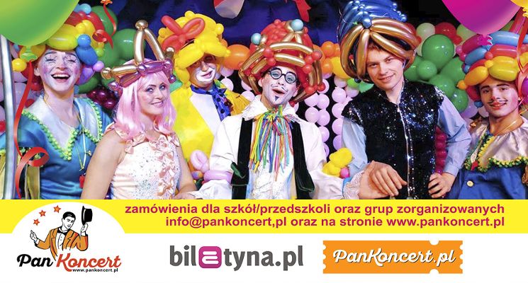 Plakat Funny Balls Show, czyli interaktywne widowisko dla dzieci we Wrocławiu