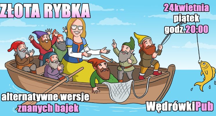 Plakat Złota rybka - komedia improwizowana
