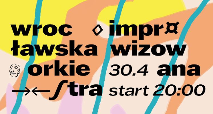 Plakat Koncert Wrocławskiej Orkiestry Improwizowanej