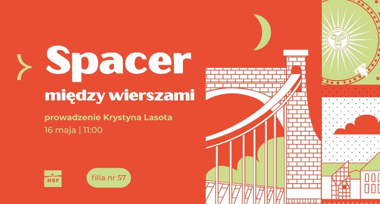 Plakat Spacer między wierszami