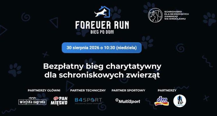 Plakat Forever Run - Bieg po dom [AKCJA CHARYTATYWNA]