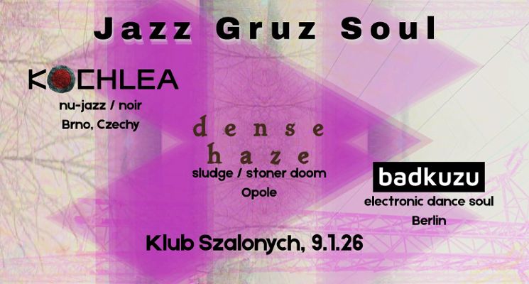 Plakat JAZZ GRUZ SOUL