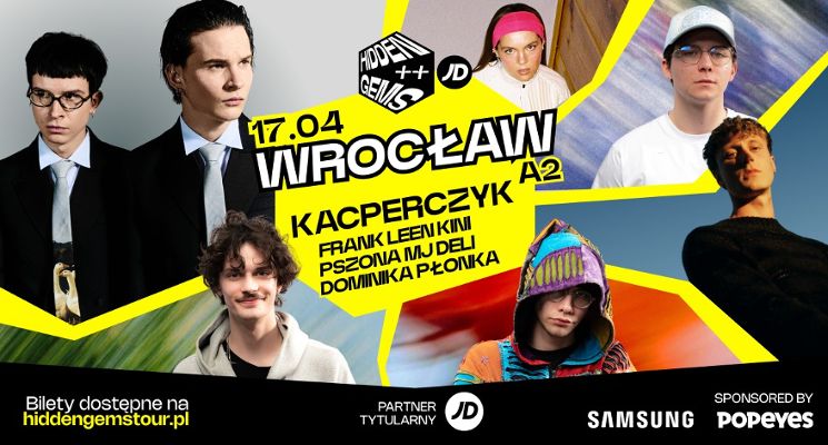 Plakat Hidden Gems by ++ & JD Sports