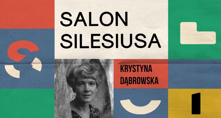 Plakat Salon Silesiusa: Krystyna Dąbrowska