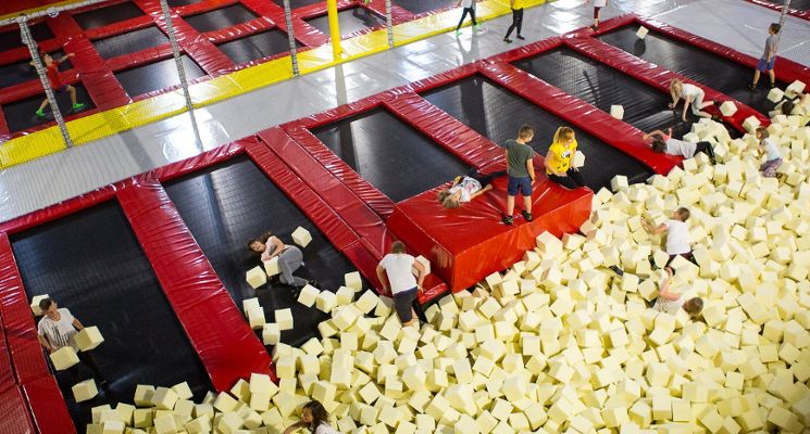 Plakat Park Trampolin Jump 4U - Tarnogaj