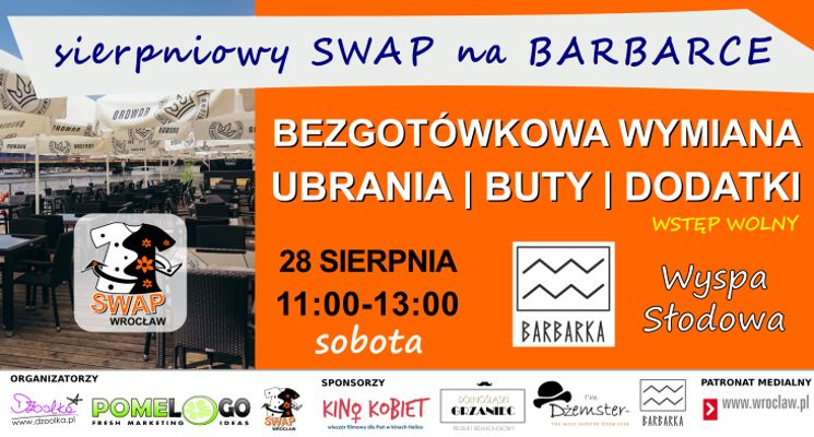 Plakat SWAP Wrocław na Barbarce