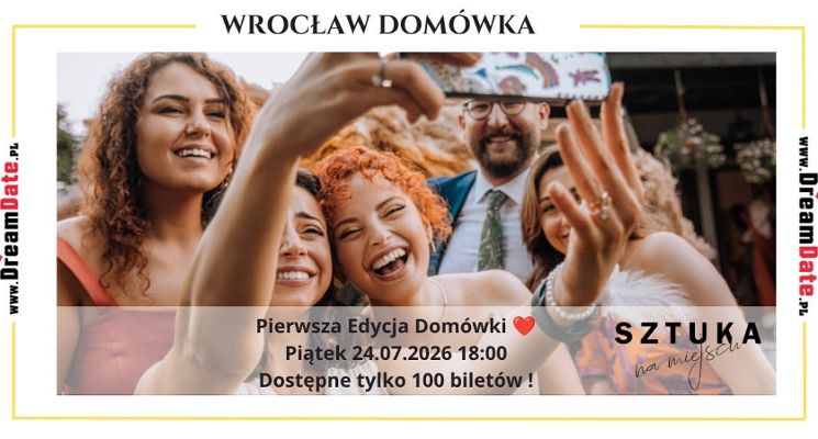 Plakat Wrocław Domówka! 18+ Tylko dla singli!