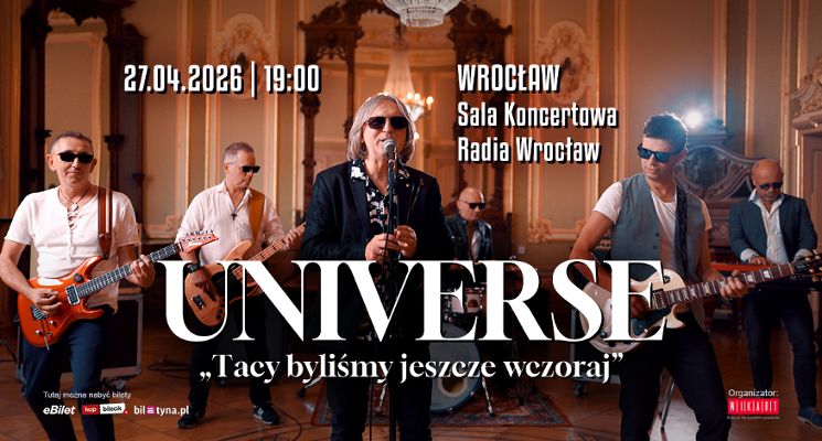 Plakat Universe "Tacy byliśmy jeszcze wczoraj"