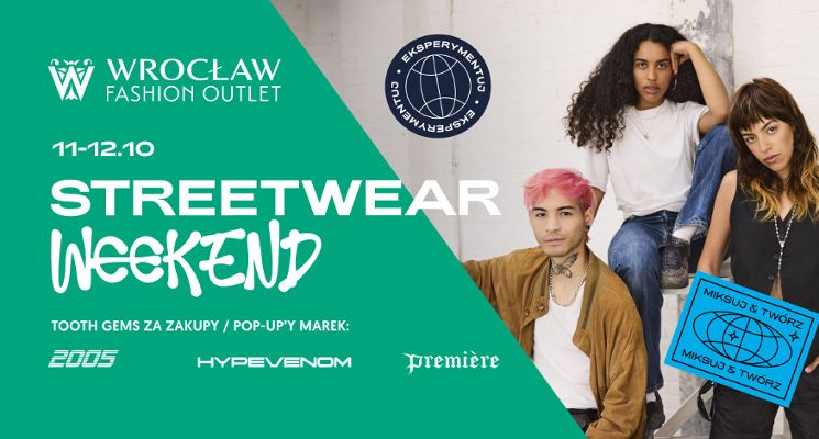 Plakat Streetwear Weekend we Wrocławiu