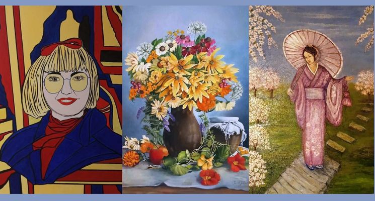 Plakat W malarskim kadrze