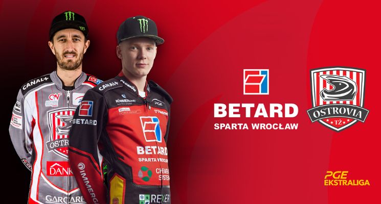 Plakat Betard Sparta Wrocław vs. Arged Malesa Ostrów Wlkp.