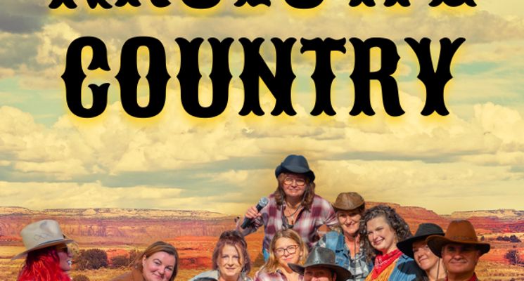 Plakat Królowe Country