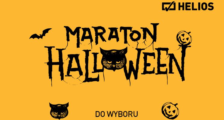 Plakat Halloweenowy maraton filmowy w Kinie Helios