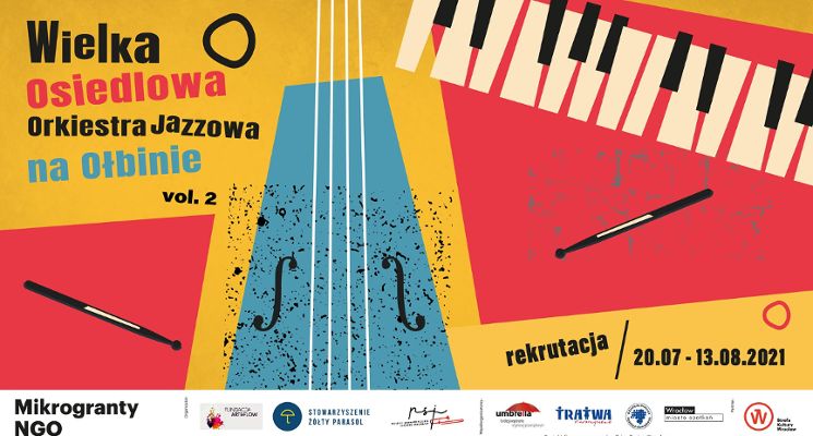 Plakat Wielka Osiedlowa Orkiestra Jazzowa vol. 2