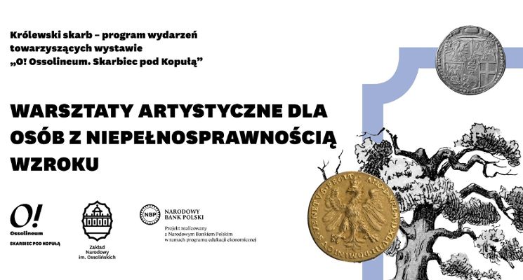 Plakat Dotykając historii – królewskie portrety numizmatyczne