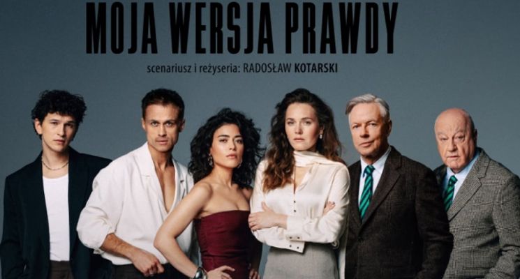 Plakat Moja wersja prawdy - spektakl