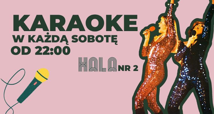 Plakat Karaoke w Hali Świebodzki