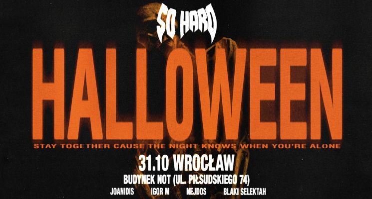 Plakat SO HARD Halloween