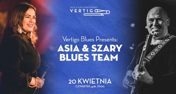 Plakat Vertigo Blues: Asia & Szary Blues Team