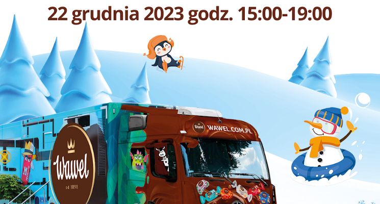 Plakat Wawel Truck i Świąteczny Konwój  we Wrocławiu!
