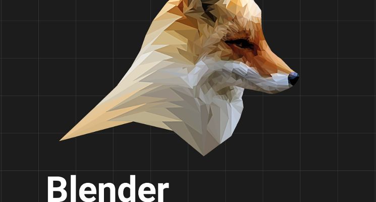 Plakat Blender – kurs grafiki 3D z Aleksandrem Borto