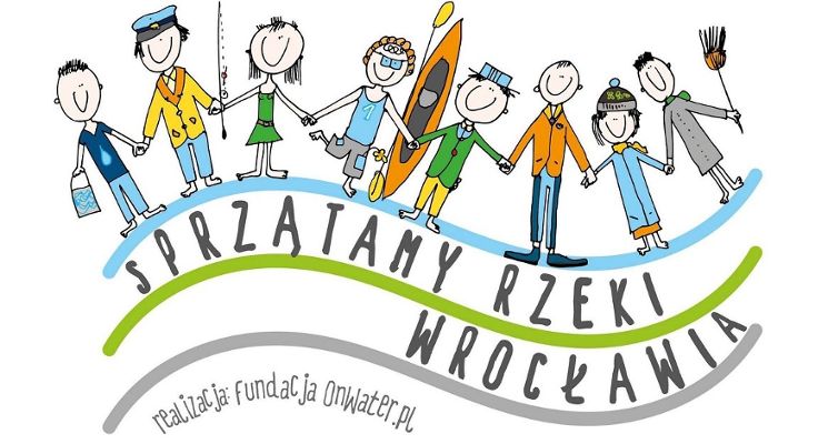 Plakat Sprzątamy Rzeki Wrocławia – Jesień 2022