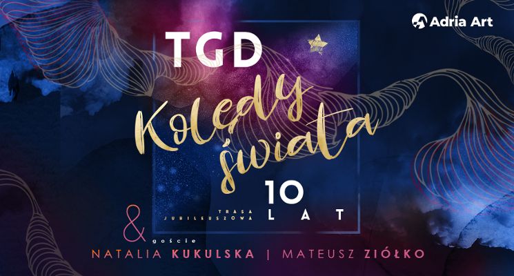 Plakat TGD Kolędy Świata – 10 lat