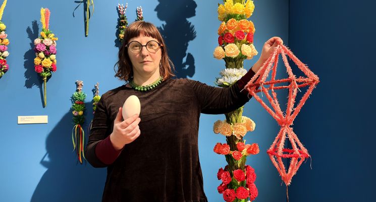 Plakat Pająk wielkanocny - warsztaty dla dorosłych