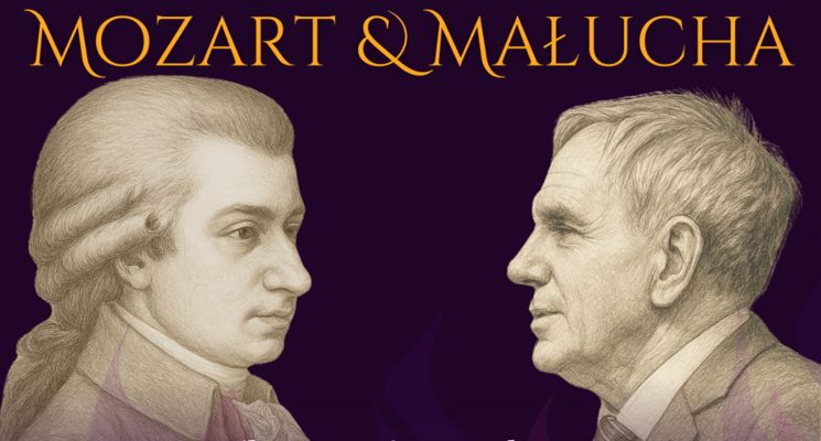 Plakat Koncert „Mozart & Małucha”