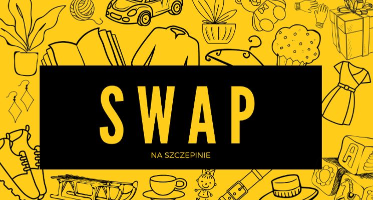 Plakat SWAP na Szczepinie