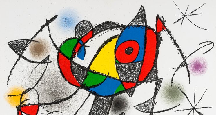 Plakat Wystawa: Joan Miró. Styl – Kolor – Linia