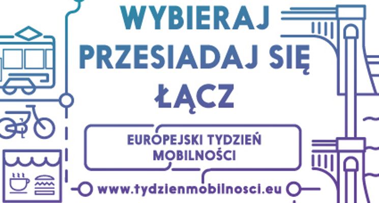 Plakat Europejski Tydzień Mobilności we Wrocławiu