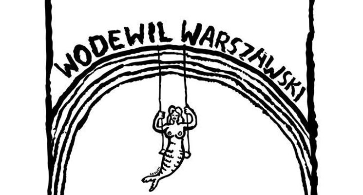 Plakat Teatr na leżakach: Wodewil Warszawski