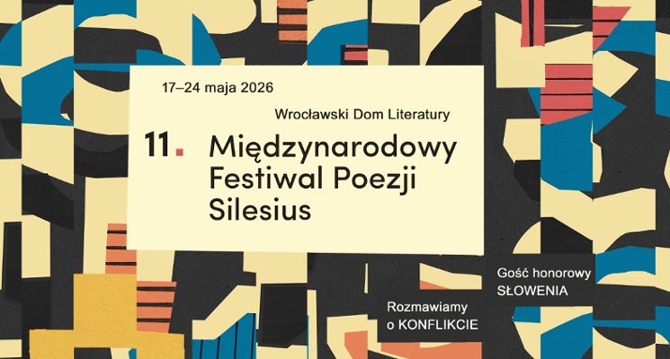 Plakat 11. Międzynarodowy Festiwal Poezji Silesius