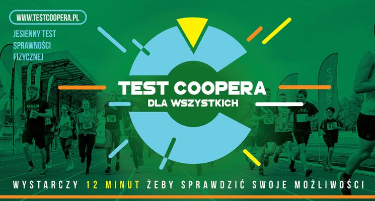 Plakat Test Coopera dla wszystkich – jesień 2021