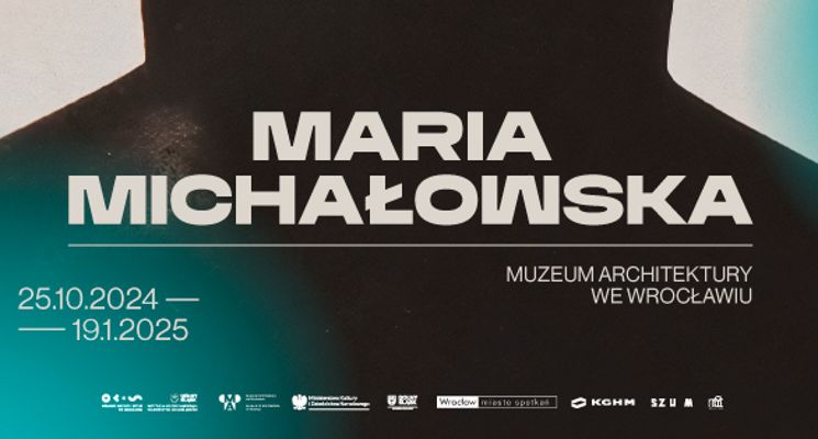 Plakat Maria Michałowska. Na końcu tej drogi być może znajdę lustro [WYSTAWA]