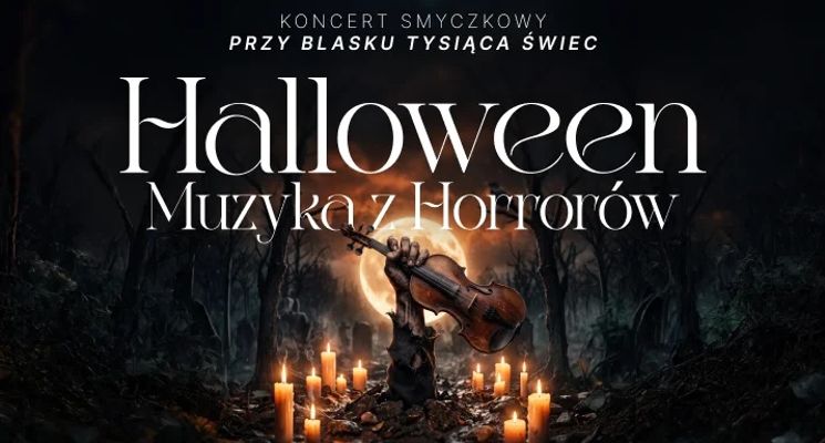 Plakat Koncert przy świecach: Halloween – Muzyka z Horrorów