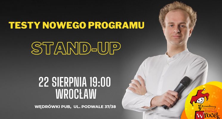 Plakat Marcin Zbigniew Wojciech - Stand-up show