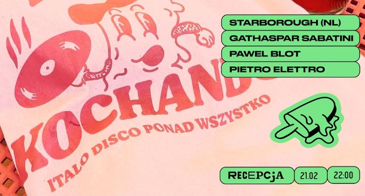 Plakat Italo Kochando w Recepcji